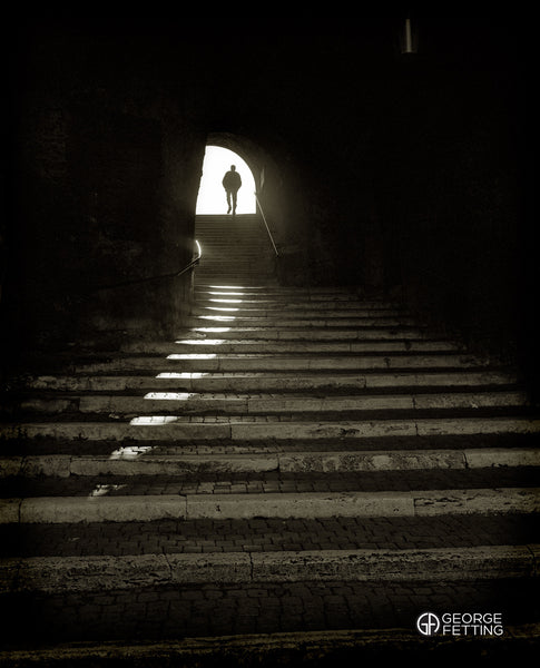 The timing in this shot was critical to capture the last footstep Rome