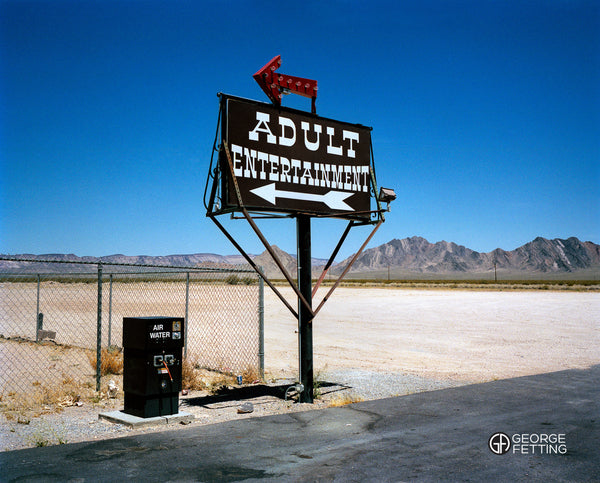 Gasoline stop middle of nowhere Nevada Desert