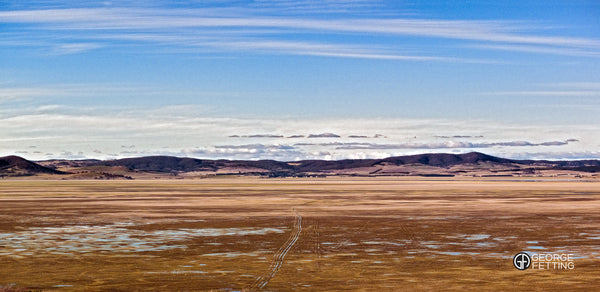 Sweeping Panorama of Lake George on the road to Canberra