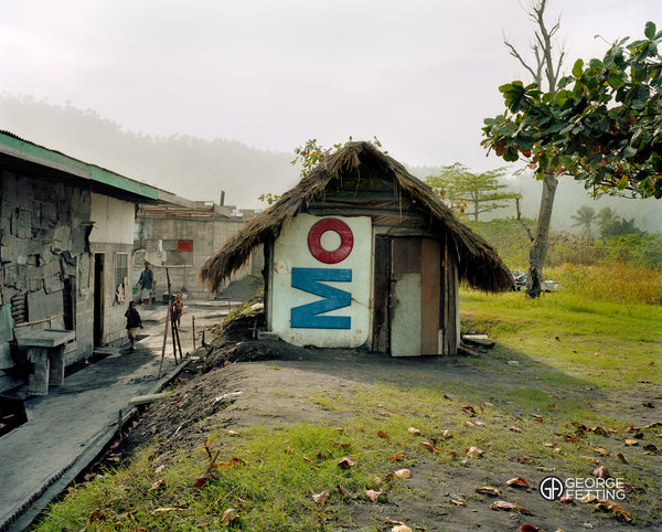 Nothing goes to waste a mobil petrolium sign finds a new home