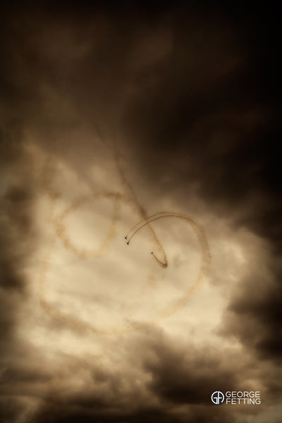 WW2 dog fight reinactment