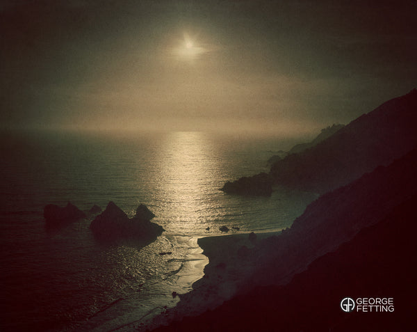 The long road heading south, California